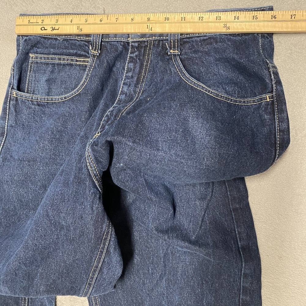 South Pole Jeans Mens 32x32 Blue Baggy Denim Y2K Skate‎ Grunge - Picture 6 of 11